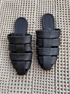 Jenni Kayne Leather Camilla Mule 37